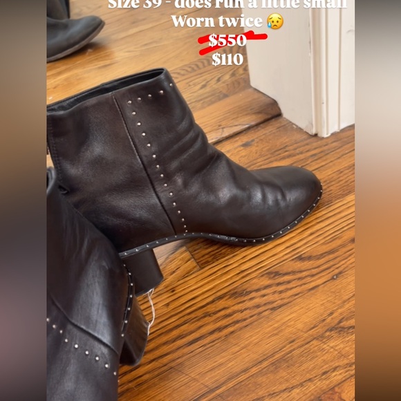 Rag and Bone leather booties - Picture 5 of 6